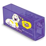 Apontador com Depósito Faber Castell Pets - Gatinho e Cachorrinho Fofo