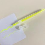 Marca Texto BRW Corpo Transparente Fluorescente - Kit ou Unidade