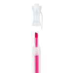 Marca Texto BRW Corpo Transparente Fluorescente - Kit ou Unidade