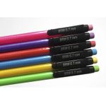 Lapiseira Plástica Neon com Borracha BRW 0,7mm