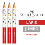 Lápis Jumbo Faber Castell Big - Kit ou Unidade