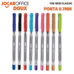 Kit Caneta Ponta Fina Agulha Jocar Office Doux 0.7mm Coloridas