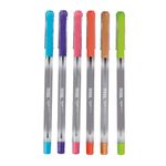 Kit Caneta Ponta Fina Agulha Jocar Office Doux 0.7mm Coloridas