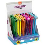 Caneta Fine Liner BRW Monstros Ponta Agulha Ultra Fina 0.4mm - Coloridas