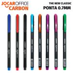 Kit Caneta Jocar Office Carbon Colorida Ponta Fina 0.7mm