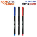 Kit Caneta Jocar Office Carbon Colorida Ponta Fina 0.7mm