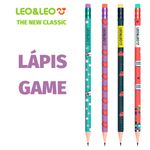 Kit Lápis Leo&Leo HB Games Jogo Gamer