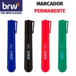 Marcador Permanente BRW Ponta Chanfrada