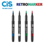 Marcador Permanente Cis Retro Marker Ponta 1.0mm - Kit ou Unidade - Retroprojetor