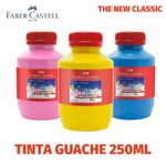 Tinta Guache Faber Castell 250ml - Coloridas