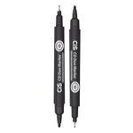 Marcador CIS Duo Marker para CD DVD Duas Pontas - Kit ou Unidade