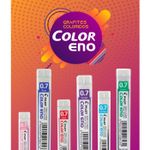 Grafite Pilot Colorido Color Eno 0.7mm - Rosa - Violeta - Verde - Azul - Vermelha