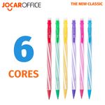 Lapiseira WOW com Borracha Jocar Office 0,7mm - Tipo Spiro