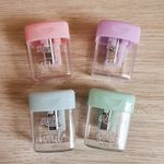 Apontador com Depósito BRW Tom Pastel - Lilás, Rosa, Azul e Verde
