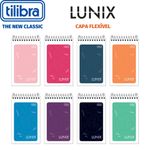 Caderneta Tilibra Lunix Espiral ao Alto - 60 Folhas
