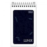 Caderneta Tilibra Lunix Espiral ao Alto - 60 Folhas