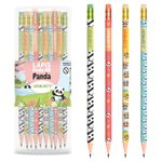 Kit Lápis Leo&Leo HB Panda Fofo
