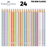 Kit Lápis Faber Castell 2B - Tom Pastel, Neon, Metálico, Max Color e Glam