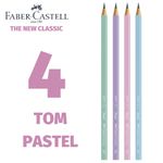 Kit Lápis Faber Castell 2B - Tom Pastel, Neon, Metálico, Max Color e Glam