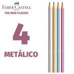Kit Lápis Faber Castell 2B - Tom Pastel, Neon, Metálico, Max Color e Glam