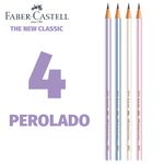 Kit Lápis Faber Castell 2B - Tom Pastel, Neon, Metálico, Max Color e Glam
