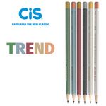 Kit Lápis Cis Trend Luxo 2B Cores Soft