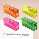 Apontador com Depósito Faber Castell Neon