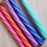Borracha Cis Spiro Stick Estilo Regaliz - Kit ou Unidade Fofa
