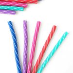 Borracha Cis Spiro Stick Estilo Regaliz - Kit ou Unidade Fofa