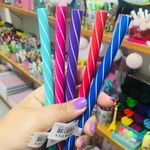 Borracha Cis Spiro Stick Estilo Regaliz - Kit ou Unidade Fofa