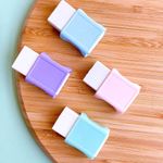 Borracha BRW Tom Pastel com Capa Protetora – Kit ou Unidade