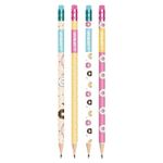 Kit Lápis Leo&Leo HB Donut Fofo Tom Pastel