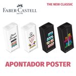 Apontador com Depósito Faber Castell Poster- Frases Motivacionais