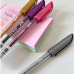 Kit Caneta Gel Jocar Office ART Ponta Média 1.0mm - Tom Pastel, Glitter ou Neon