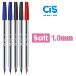Kit Caneta Cis Scrit Ponta Média 1mm