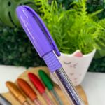Kit Caneta Gel Brilho e Neon Jocar Office Ponta 1.0mm