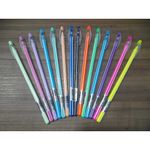 Kit Caneta Goller Striples XL Corpo Longo Tom Pastel, Neon ou Tradicionais - Coloridas (Estilo Spiro)