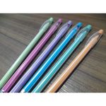 Kit Caneta Goller Striples XL Corpo Longo Tom Pastel, Neon ou Tradicionais - Coloridas (Estilo Spiro)