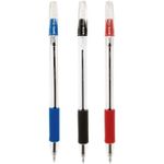 Caneta Pilot BP-S Grip Ponta Fina Aço Inox 0.7mm - Super Macia - Azul ou Preta