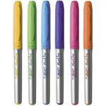 Marcador Permanente Bic Intensity Colorido - Ponta Média - Pastel - Kit ou Unidade