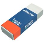Borracha Natural Mercur Branca com Capa Protetora Super Macia