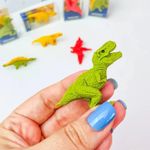Borracha BRW Dinossauro Fofa Divertida Raptors
