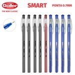 Kit Caneta Goller Smart - Azul, Preta e Vermelha ou Coloridas 1.0mm