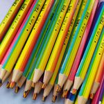 Lápis Rainbow Arco-Íris Tris Jumbo Super Macio - Tradicional, Pastel, Neon, Metálico