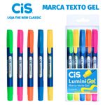 Marca Texto Gel Cis Lumini Neon - Ideal para Bíblia e Vade Mecum - Kit ou unidade