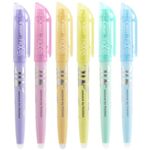 Kit Marca Texto Apagável Pilot Frixion Tons Pastel ou Neon