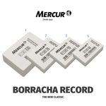 Kit Borracha Mercur Branca Record 60, 40, 20 e Zero