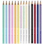 Kit Lápis Faber Castell 2B Tom Pastel ou Cores Diversas