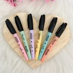 Caneta Marca Texto BRW Tons Pastel - Kit ou Unidade