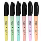 Caneta Marca Texto BRW Tons Pastel - Kit ou Unidade